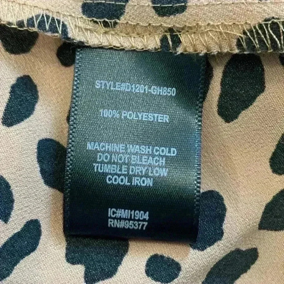 Sanctuary leopard animal print wrap dress in size small - Picture 5 of 6